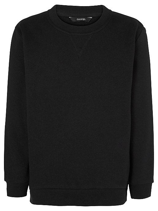 black sweatshirt